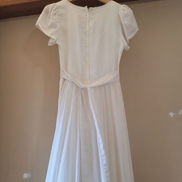 Gunne Sax Off White Maxi Dress - Picture 5 of 17